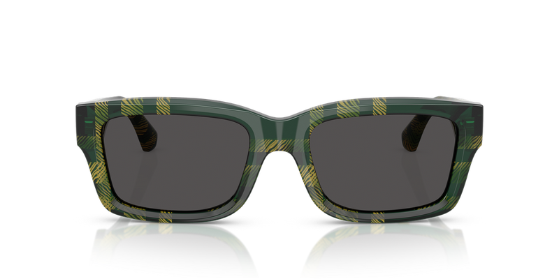 Burberry BE4443 in Check Green / Dark Grey (412587) - Alternate View