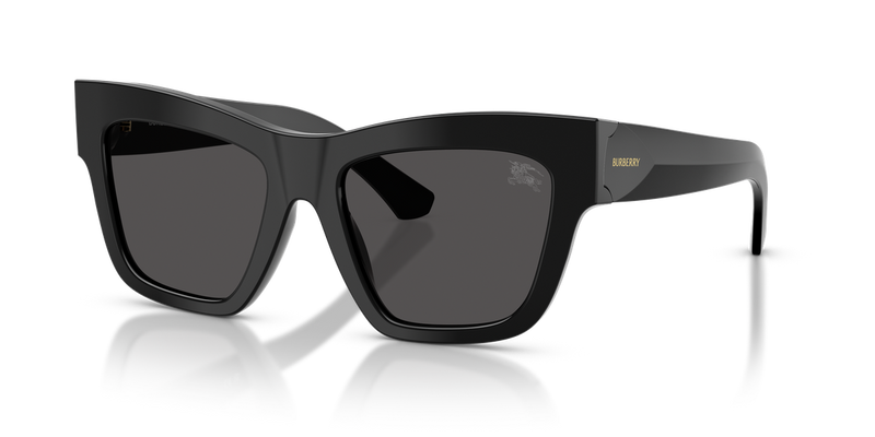Burberry BE4449 in Black / Dark Grey (300187) - Front View