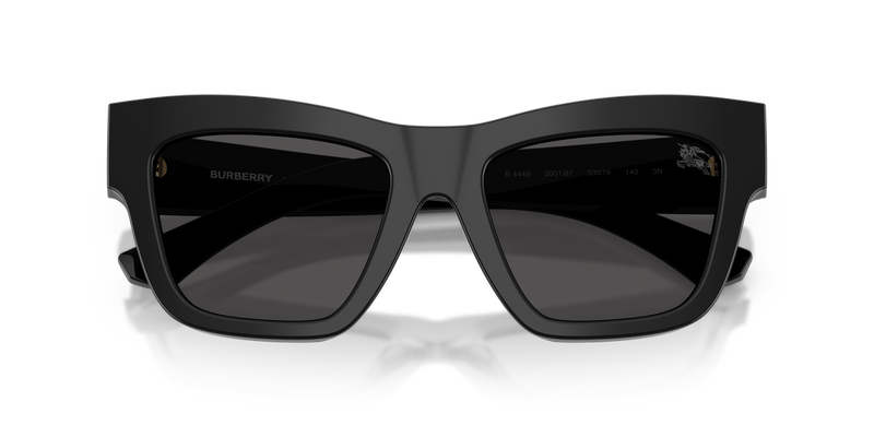 Burberry BE4449 in Black / Dark Grey (300187) - Side View