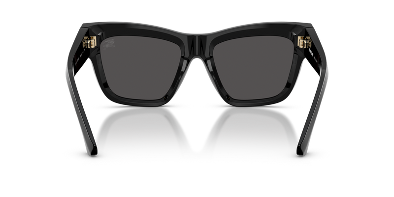 Burberry BE4449 in Black / Dark Grey (300187) - Temple Detail