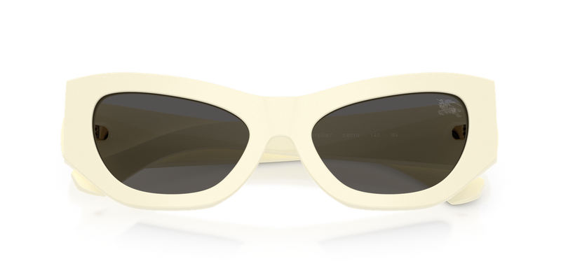 Burberry BE4450U in White Ivory / Dark Grey (415887) - Alternate View