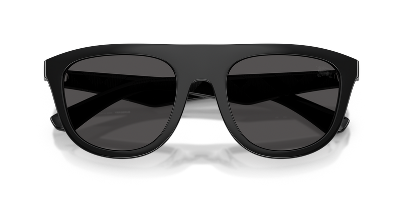 Burberry BE4459U in Black / Dark Grey (300187) - Side View