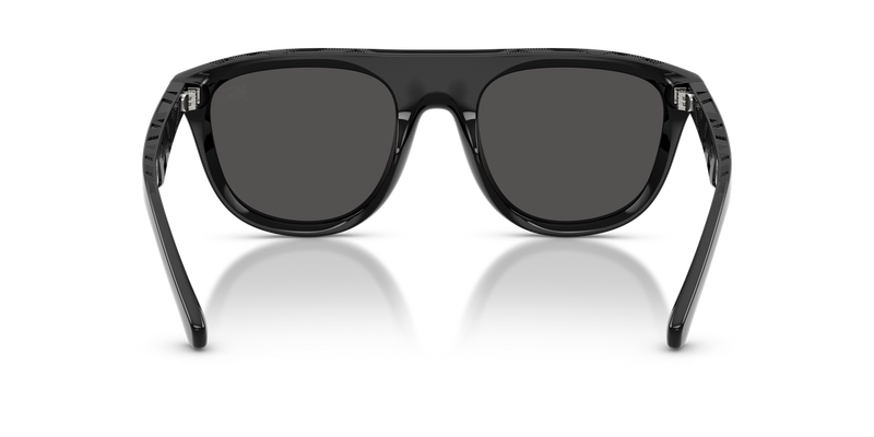Burberry BE4459U in Black / Dark Grey (300187) - Temple Detail