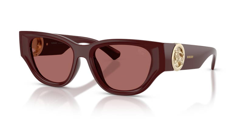 Burberry BE4467U in Bordeaux / Dark Violet (411969) - Alternate View