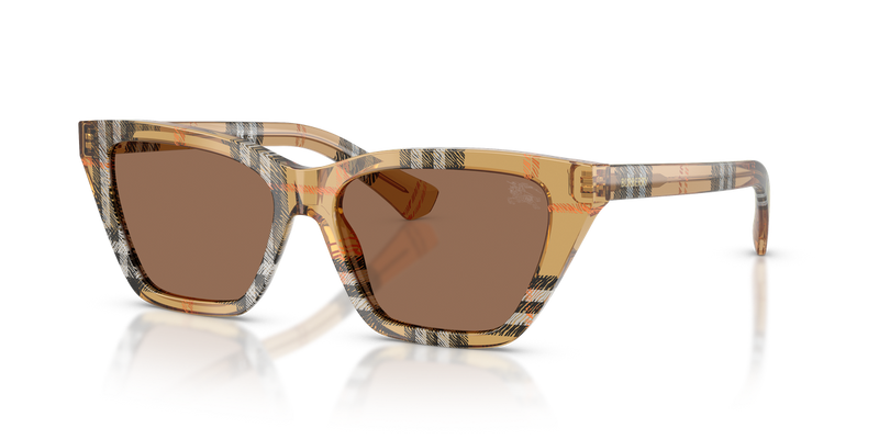 Burberry BE4468F in Check Sand - Alternate View