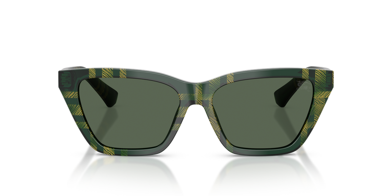 Burberry BE4468F in Check Green - Alternate View