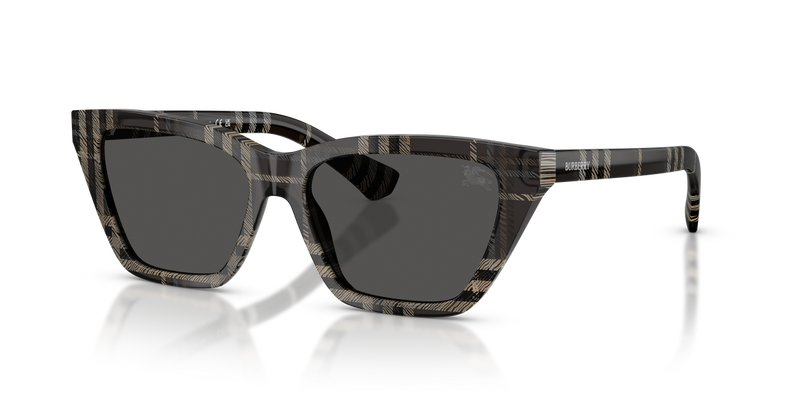Burberry BE4468F in Grey Check - Alternate View