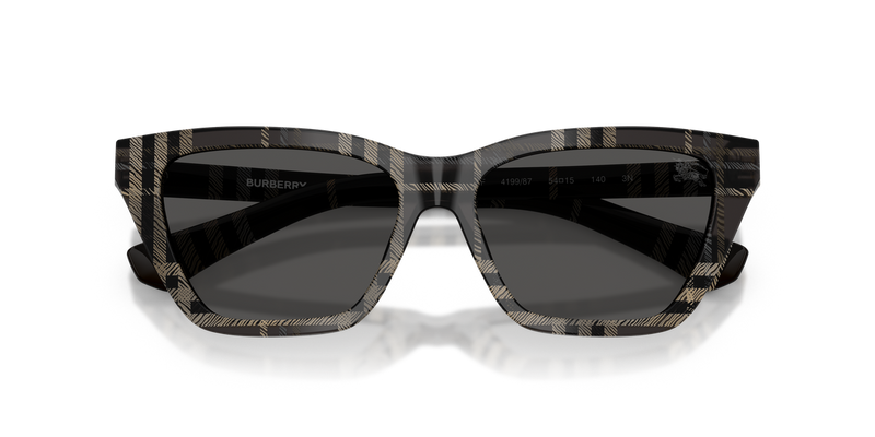 Burberry BE4468F in Grey Check - Alternate View