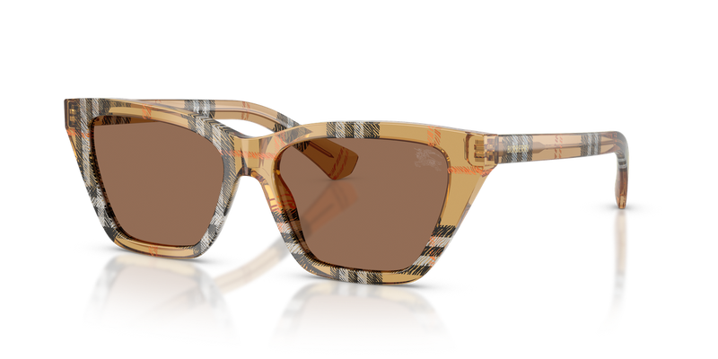 Burberry BE4468 in Check Sand - Alternate View