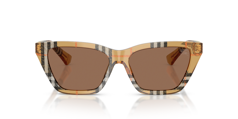 Burberry BE4468 in Check Sand - Alternate View
