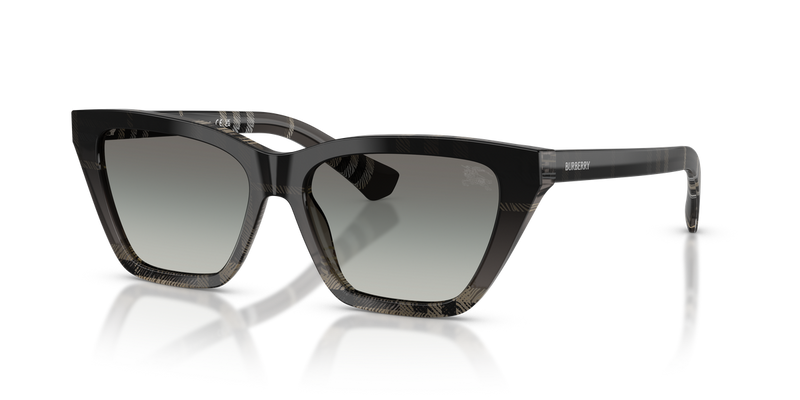 Burberry BE4468 in Grey Check - Alternate View