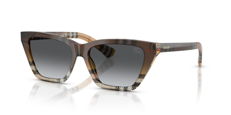 Burberry BE4468 in Check Sand - Alternate View