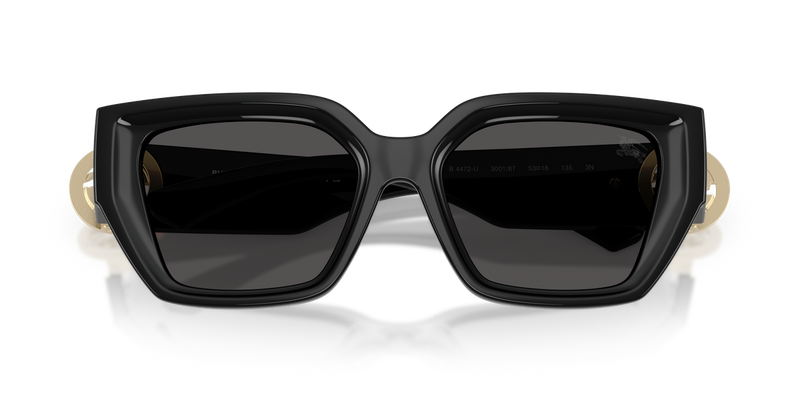 Burberry BE4472U in Black / Dark Gery (300187) - Side View