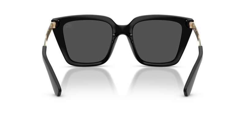 Burberry BE4473U in Black / Dark Grey (300187) - Temple Detail