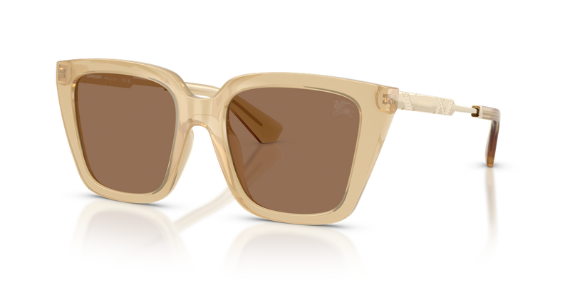 Burberry BE4473U in Yellow / Dark Brown (419873) - Alternate View