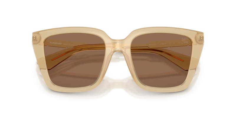 Burberry BE4473U in Yellow / Dark Brown (419873) - Alternate View