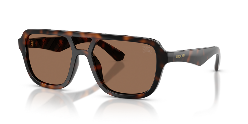 Burberry BE4474U in Dark Havana / Dark Brown (300273) - Alternate View