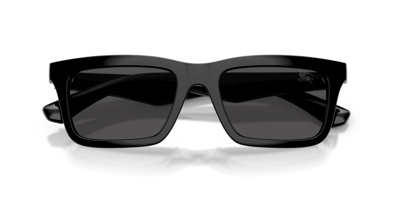 Burberry BE4475U in Black / Dark Grey (300187) - Side View