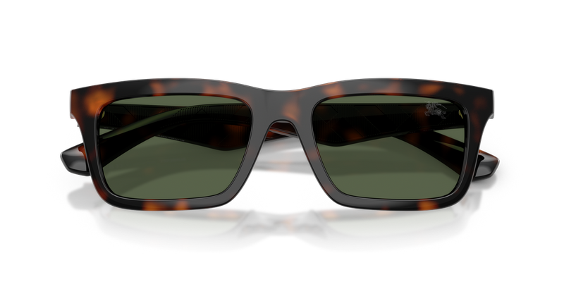 Burberry BE4475U in Dark Havana / Dark Green Polarized (30029A) - Alternate View