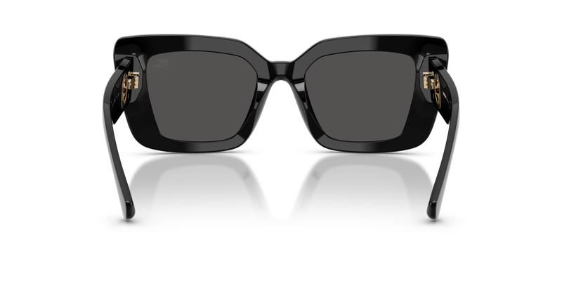 Burberry BE4476 in Black / Dark Grey (300187) - Temple Detail