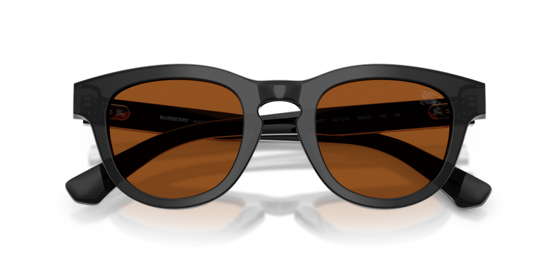 Burberry BE4477 in Grey / Dark Brown (421173) - Alternate View