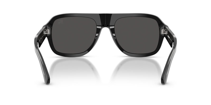 Burberry BE4478F in Black / Dark Grey (420687) - Alternate View