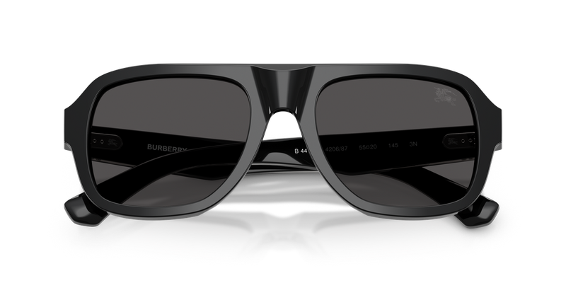 Burberry BE4478 in Black / Dark Grey (420687) - Alternate View