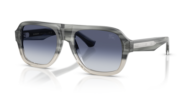 Burberry BE4478 in Striato Grey Gradient / Grigio Sfumato Blu (420814) - Alternate View