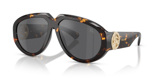 Burberry BE4479U - Yellow Havana / Grey Mirror Silver (41066G)
