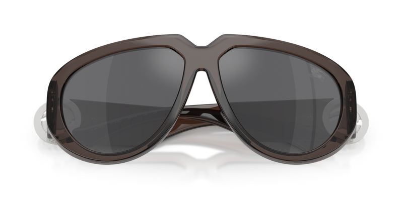 Burberry BE4479U in Grey / Grey Mirror Silver (41126G) - Alternate View