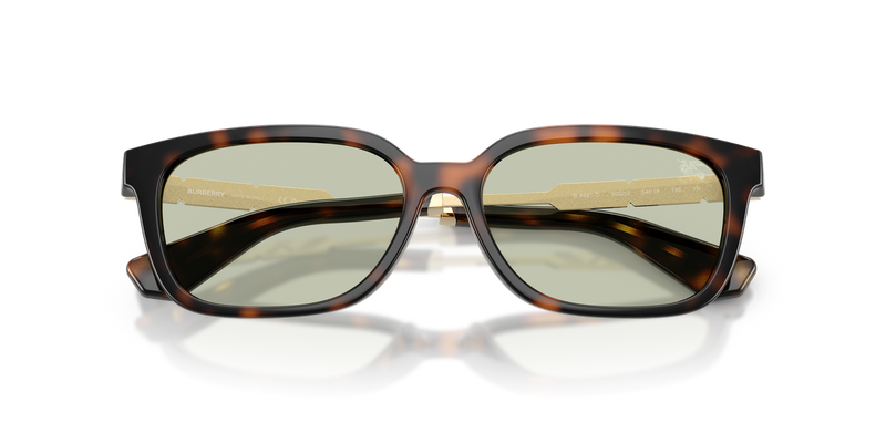 Burberry BE4481D in Dark Havana / Light Green (3002/2) - Alternate View