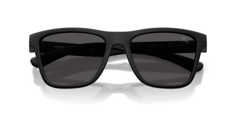 Burberry BE4482U in Matte Black / Dark Grey (346487) - Side View