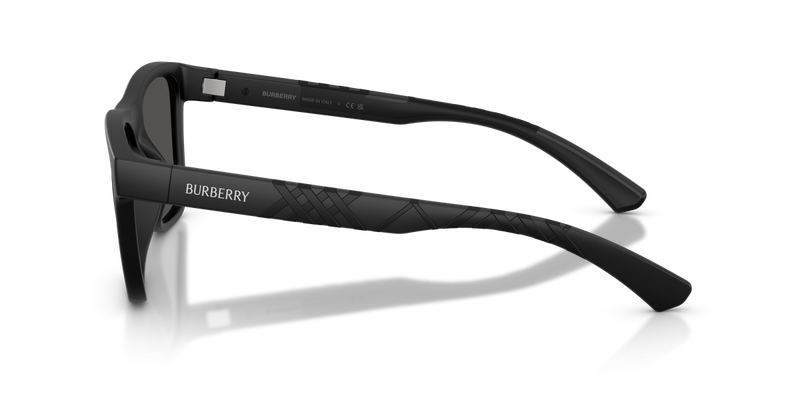 Burberry BE4482U in Matte Black / Dark Grey (346487) - Back View
