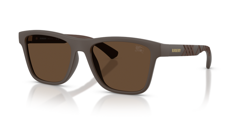 Burberry BE4482U in Matte Brown / Dark Brown (423473) - Alternate View