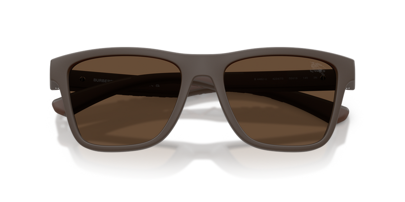 Burberry BE4482U in Matte Brown / Dark Brown (423473) - Alternate View