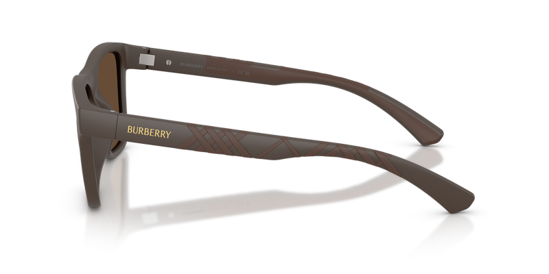 Burberry BE4482U in Matte Brown / Dark Brown (423473) - Alternate View