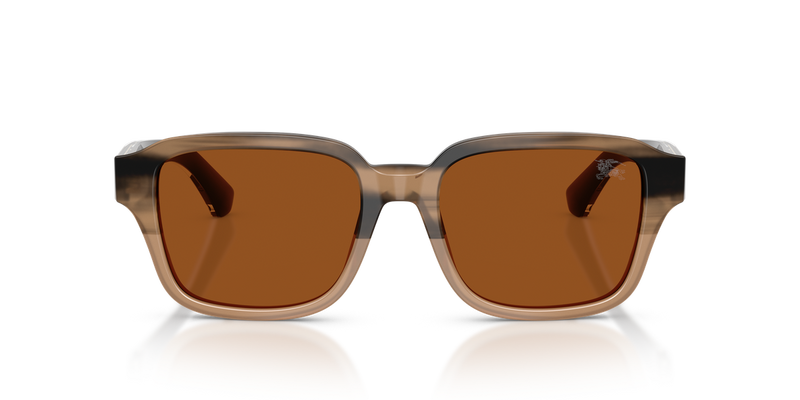 Burberry BE4484 in Striped Beige / Dark Brown (420773) - Alternate View