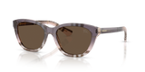 Check Gradient Rose / Solid Brown (422073)
