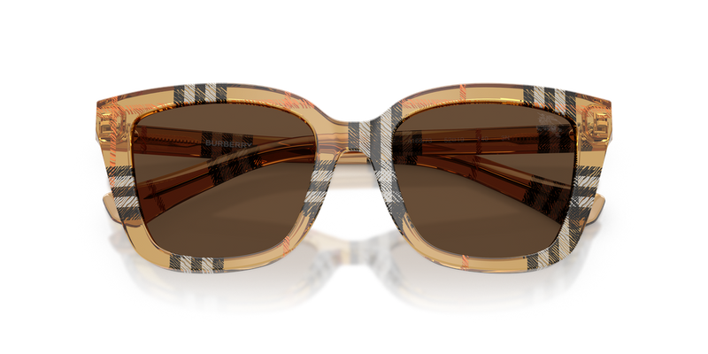 Burberry BE4487F in Check Sand - Side View