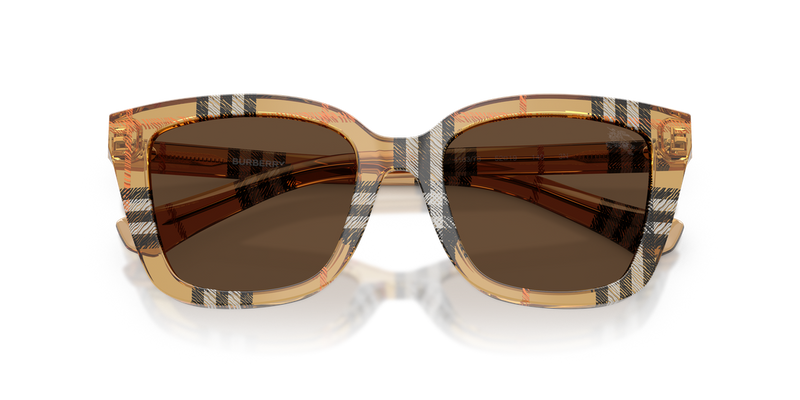 Burberry BE4487 in Check Sand - Side View