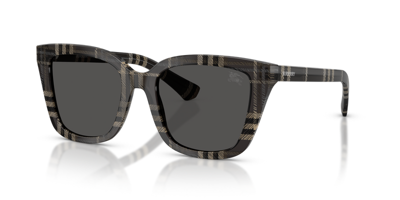 Burberry BE4487 in Check Grey - Alternate View