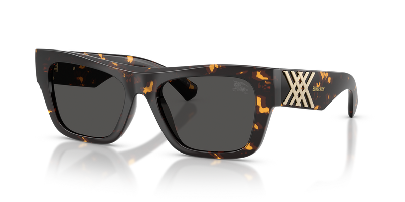 Burberry BE4490U in Yellow Havana / Dark Grey (410687) - Alternate View