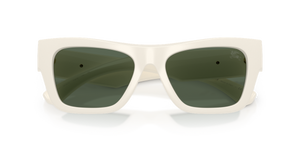 White / Dark Green (421871)