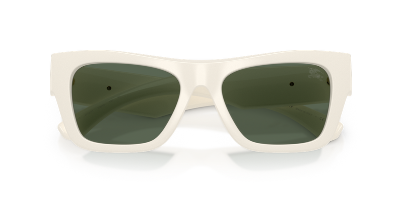 Burberry BE4490U in White / Dark Green (421871) - Alternate View