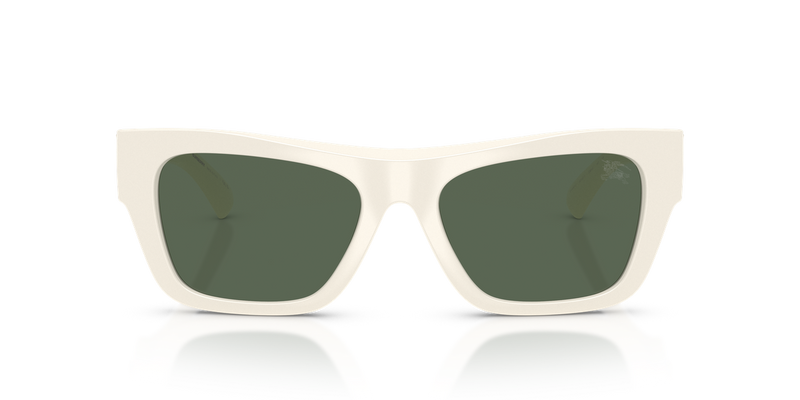 Burberry BE4490U in White / Dark Green (421871) - Alternate View