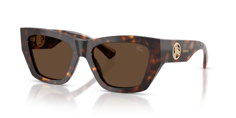 Burberry BE4492 in Dark Havana / Dark Brown (300273) - Alternate View