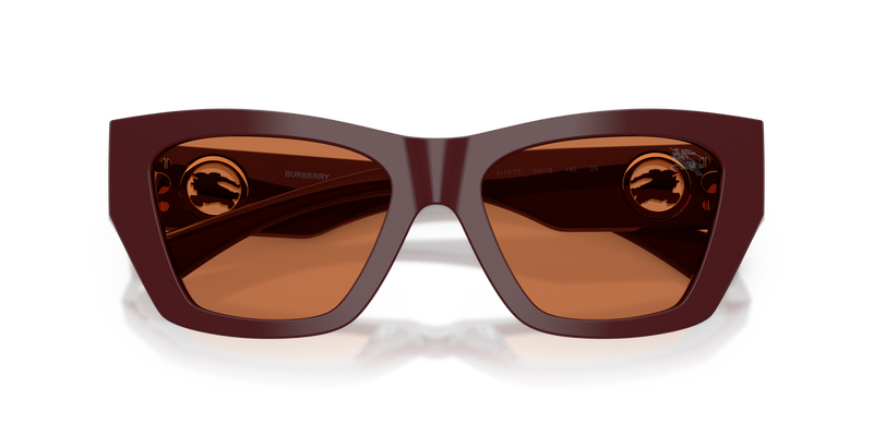 Burberry BE4492 in Bordeaux / Brown (411973) - Alternate View
