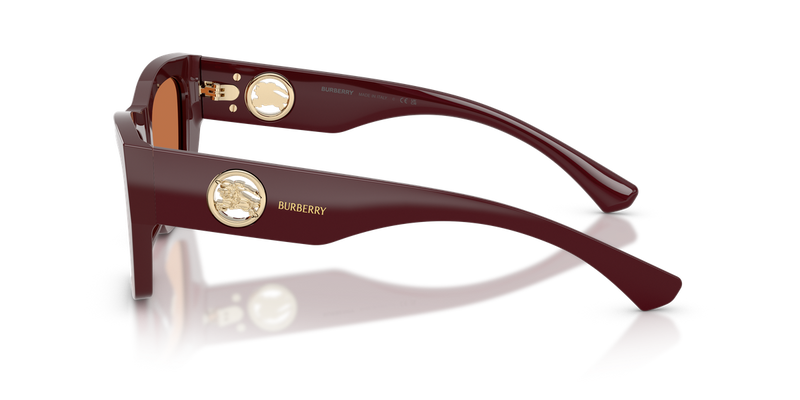 Burberry BE4492 in Bordeaux / Brown (411973) - Alternate View