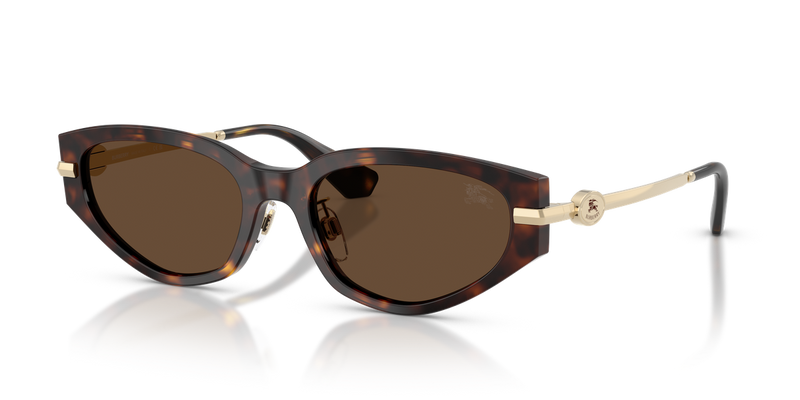 Burberry BE4493D in Dark Havana / Dark Brown (300273) - Front View