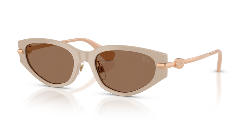 Burberry BE4493D in Beige / Dark Brown (424473) - Alternate View